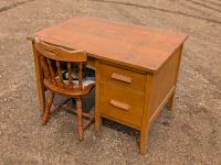 42 Inch Wooden Desk