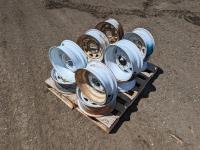 Qty of Various Size Steel Trailer Rims