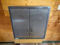 Mastercraft 28 Inch Metal Wall Hanging Storage Cabinet