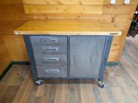 Mastercraft 48Inch Metal Rolling Storage Cabinet