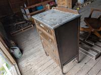 28 Inch Antique Wooden Dresser