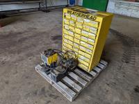 Weatherhead Coll Crimp I T-400 Hydraulic Hose Press Machine w/ Supplies