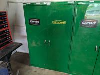 John Deere 46 X 72 Inch Metal Storage Cabinet