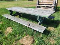 8 Ft Wooden Picnic Table