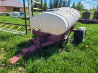 300 Gallon Poly Water Tank On Trailer