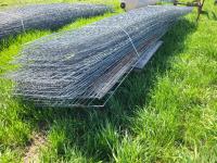 Large Quantity of Steel Wire Fencing 16 Ft X 34 Inch High