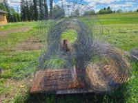 Qty of Wire Fencing 4 Ft High Various Lengths