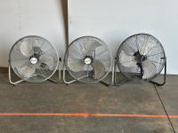 (3) Large Area Fans