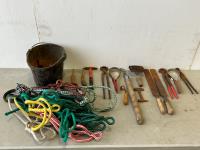 Equestrian Hand Tools and Halters