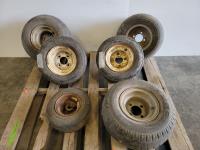 (6) Small Utillity Tires