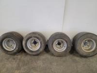 (4) 18X8.50-8 Golf Cart Tires