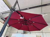 11 Ft Offset Umbrella with Stand