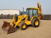 1991 John Deere 510D 2WD Loader Backhoe