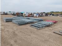 Rough Stock Sorting Pens with LH and RH Loading Alleys and Stock Unloading Alley