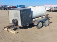 13 Ft T/A Flat Deck w/ Water Tank & Tool Box