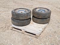 (4) 215/65R16 Tires w/ Rims