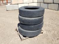 Qty of (4) 285/75R24.5 Tires