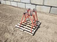 Qty of (2) Ridgid Pipe Roller Stands