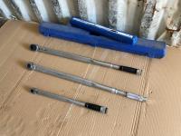 Qty of (3) Torque Wrenches
