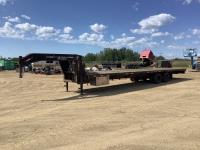 2006 Double A 30 Ft T/A G/N Flat Deck Trailer