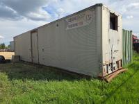 40 Ft Van Body On Skid with Contents