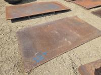 (1) 4X8 Ft X 3/8 Inch Plate Steel