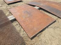 (3) 4X8 Ft 10 Gauge Plate Steel