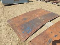 (6) 4X8 Ft 14 Gauge Plate Steel