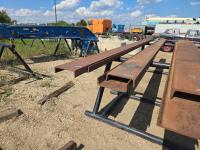 (4) 10 Inch X 20 Ft Channel Iron Pieces