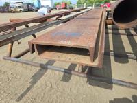 (2) 15 Inch X 20 Ft Channel Iron