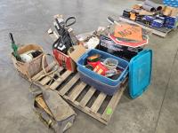 Qty of Truck Parts, Safety Items & New Pro Point Gas Engine