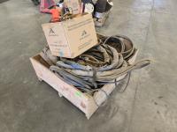 Qty of Lay Flat Hose, Marker Flags, Gas Alert Meter, Fuel Nozzle, & Misc Hose