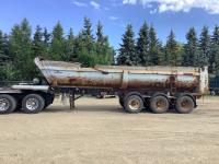 2008 Gravhaul 30 Ft Tri-Axle End Dump Trailer