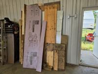Qty of Plywood, 2X4s & Rigid Insulation