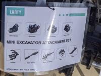 Qty of Lanty Excavator Attachments