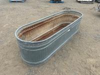 Galvanized Water Trough