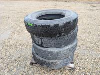 (4) Michelin 11R22.5 Tires