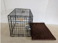 Journey Pet Crate with Dish and Bed