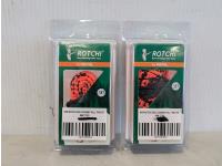 (2) Rotchi 9 mm Pistol Pull Thru Gun Cleaning Kits