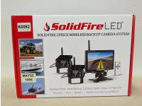 Solidfire LED 3 Piece Wireless Backup Camera System