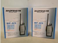 (2) Baofeng BF-A5 Two-Way Radios