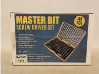 148 Piece Master Bit Screwdriver Set