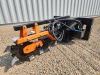 Mower King 72 Inch Trencher Skid Steer Attachment