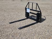 Mower King 4 Ft Skid Steer Pallet Fork Attachment