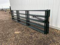 (6) 1-5/8 Inch Tubing 16 Ft Ranch Gate