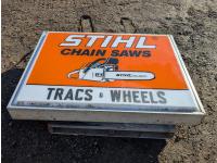 Stihl Chain Saws Electric Sign