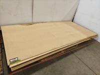 Sheets of Various MDF and Particle Boards