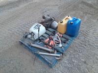 Safety Harness, Jerry Cans, Powerfist Sprayer, Pneumatic Cylinders, 2000 kg Gardner Denver Air Hoist