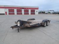 2008 Rainbow 16 Ft T/A Flat Deck Trailer