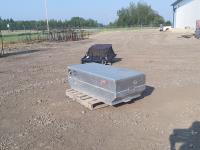 Aluminum Jockey Tank with Tool Box and Electric Fuel Pump